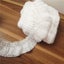 7CM Wide White 3D Lace Applique Embroidery Collar Ribbon Elastic Ruffle T CHK12N Carousel 3