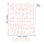 Colorful English Letters Alphabet Number Scrapbooking Stickers DIY Diary CHK12N Carousel 19
