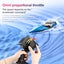 2.4G RC Racing Boat 70KM/H High Speed Powerful Electric Remote Control LED Light Carousel 6