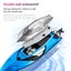 2.4G RC Racing Boat 70KM/H High Speed Powerful Electric Remote Control LED Light Carousel 9