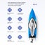 2.4G RC Racing Boat 70KM/H High Speed Powerful Electric Remote Control LED Light Carousel 11