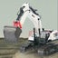Huina 1594 1:14 2.4Ghz Metal 22CH RC Truck Remote Excavator Truck Remote Control Carousel 5
