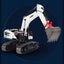Huina 1594 1:14 2.4Ghz Metal 22CH RC Truck Remote Excavator Truck Remote Control Carousel 7