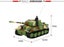 RC Tank Remote Control Tank Toy Kids Army Toy RC Tiger Tank Military Toy Model Carousel 7