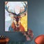 5D Diamond Painting Kit Parrot Deer Animal Mosaic DIY Dandelion Diamond E CHK12N Carousel 22