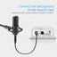 Karaoke Microphone Sound Cannon Cable Plug for Audio Mixer Amplifiers XLR Cord Carousel 10