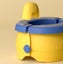 Portable Travel Toilet Potty - Pink Carousel 5