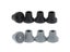 8Pcs 16mm Walking Stick Tips End Protector Canes Accessory Rubber Crutch Walker Carousel 3