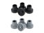 8Pcs 16mm Walking Stick Tips End Protector Canes Accessory Rubber Crutch Walker Carousel 4