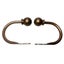 Set of 2 Ball Drapery Curtain Tie Backs / Holdbacks - Bronze Carousel 5