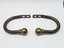 Set of 2 Ball Drapery Curtain Tie Backs / Holdbacks - Bronze Large Carousel 2