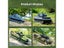 RC Tank 7Ch 2.4G 1/30 Remote Control Crawler Tank Model World War Military Carousel 4