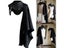Medieval Armor Black Single Shoulder Retro Cape For Costume Carousel 2