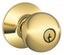 SCHLAGE Knob Lockset, Mechanical, Entrance, Grd. 1 Carousel 1