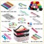 105Pcs Crochet Kit 18Yarn Ball Knitting Tool Accessories Craft Suitable for Adul Carousel 6