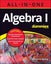 Algebra I All-in-One For Dummies by Mary Jane Sterling - Paperback Carousel 1