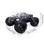 90+ kmh 4WD Electric High Speed RC Truggy Off-Road 1:8 Vehicle Models Carousel 7