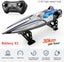 2.4 GHz Fast RC Racing Ship Remote Control Boat High-Speed RC Boat - Grey Carousel 4