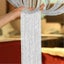 1x2m Shiny Curtains Tassel Silver Line String Curtain Valance Living Room CHK12N Carousel 8