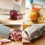 Onion Cutter Stainless Steel Vegetables Tomato Slicer Holder Meat Needle Kitchen Carousel 2