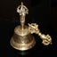 Brass Nepali Bell Home Decor Table Handicrafts Ideal For Puja Prayer Singing Bow Carousel 4