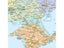 The Ukraine Administrative Map In Ukrainian 150*100cm Non-woven Canvas Painting Carousel 5