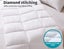 Dreamz 500GSM All Season Goose Down Feather Filling Duvet in Super King Size Carousel 8