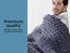Dreamz Knitted Weighted Blanket Chunky Bulky Knit Throw Blanket 6.5KG Dark Grey Carousel 6