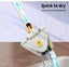 Cleanflo 5x Spin Cleaning Mop Pad Cleaner Head 360° Rotatable Carousel 7