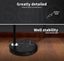 Emitto Modern LED Floor Lamp Reading Light Free Standing Adjustable Marble Base Carousel 4