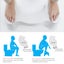 2x Potty Stool Sit Squat Toilet Step Stool Bathroom Eco Aid Constipation Relief Carousel 3