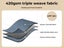 Marlow 2XBlockout Curtains Chenille Blackout Draperies Eyelet Day 180x250 Blue Carousel 5