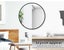 Wall Mirror Round Shaped Bathroom Makeup Mirrors Smooth Edge 50cm Carousel 4