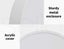 Emitto 3-Colour Ultra-Thin 5CM LED Ceiling Light Modern Surface Mount 60W Carousel 6