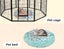 Pawz Pet Cooling Mat Dog Bed Cat Summer Self-cold Gel Starfish-Round M L Carousel 5