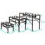 Pawz Dual Elevated Raised Pet Dog Feeder Bowl Stainless Steel Food Water Stand Carousel 3