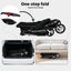 Pawz 4 Wheels Pet Stroller Dog Cat Cage Puppy Pushchair Travel Walk Carrier Pram Carousel 4