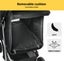 Pawz 4 Wheels Pet Stroller Dog Cat Cage Puppy Pushchair Travel Walk Carrier Pram Carousel 7