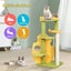 Pawz Cat Tree Kitten Furniture Condo Scratching Post Scratcher Multi-Level Carousel 3