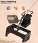 Pawz Elevated Pet Feeder 4 Height Adjustable Dog Stainless Steel Non-Slip Bowl Carousel 6