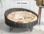 Pawz Pet Cooling Mat Dog Bed Cat Summer Self-cold Gel Sofa Carrot-Round M L Carousel 7