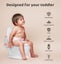 Bopeep Potty Training Seat Kids Safety Toilet Trainer Toddler Non-Slip Pink Carousel 3