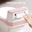 Bopeep Potty Training Seat Kids Safety Toilet Trainer Toddler Non-Slip Pink Carousel 8