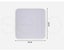 Emitto Ultra-Thin 5CM LED Ceiling Down Light Surface Mount Living Room White 36W Carousel 6