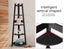 Levede 5 Tier Corner Shelf Wooden Storage Home Display Rack Plant Stand Black Carousel 3