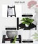 Levede 5 Tier Corner Shelf Wooden Storage Home Display Rack Plant Stand Black Carousel 4