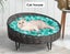 Pawz Pet Cooling Mat Dog Bed Cat Summer Self-cold Gel Palm leaf-Round M L Carousel 7