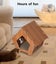Pawz Cat Scratcher Scratching Board Corrugated Cardboard Scratch Bed Post Mat Carousel 3
