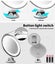 10x Magnifying Makeup LED Mirror 360° Rotation Wall Cosmetic Bathroom Mirrors Carousel 7