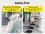 Pawz 6 Steps Dog Ramp Adjustable Height Stair Car Dog Folding Portable Aluminium Carousel 2